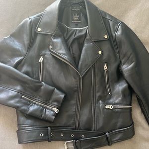 ZARA faux leather jacket